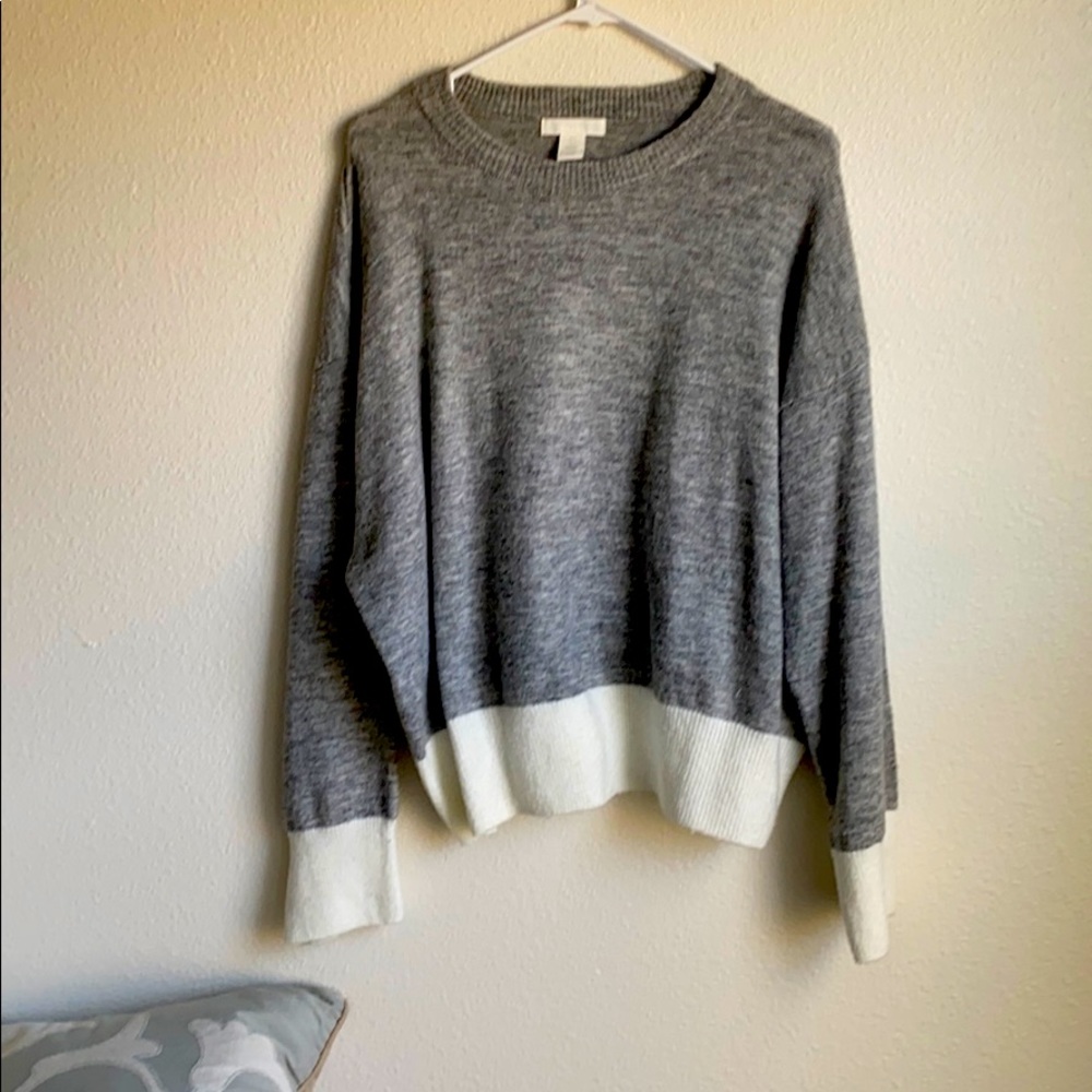 Crop sweater